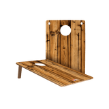 Weathered Barn Wood Jamboree Cornhole Boards
