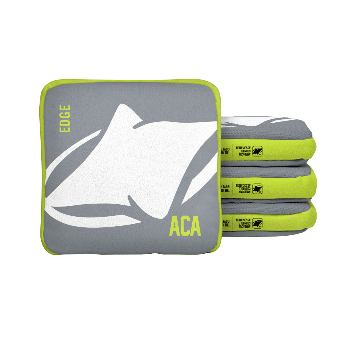 White ACA Logo Synergy Edge Cornhole Bags