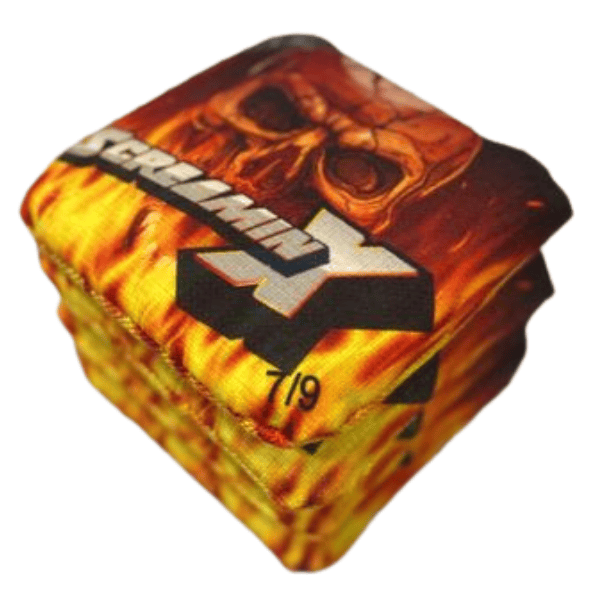 Cornhole Bag Screamin X Cornhole Bags (7/9 or optional 7/10)