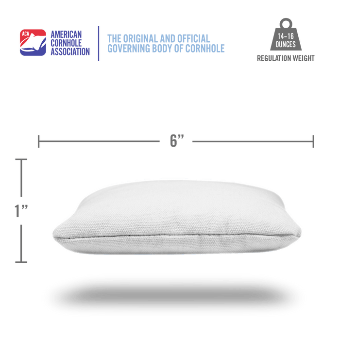 White Daily 66x Cornhole Bags