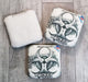 Pro Cornhole Bags White Out Zero Hour ACO Stamped Cornhole Bags
