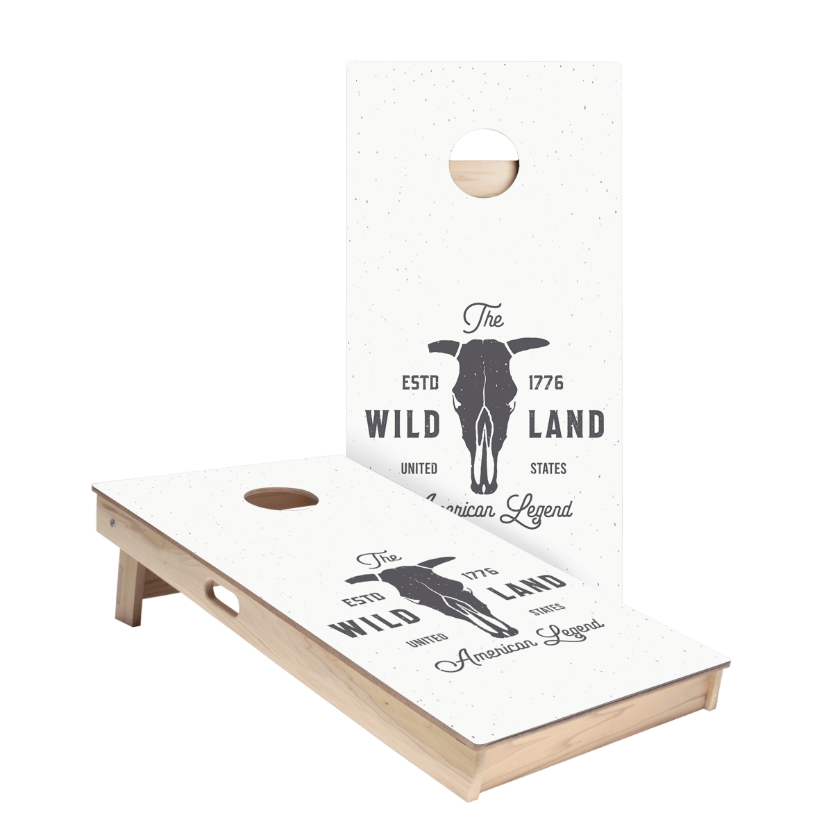 Wild Land Star Cornhole Boards