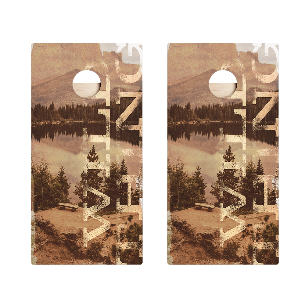 Wild Thing Landscape Star Cornhole Boards