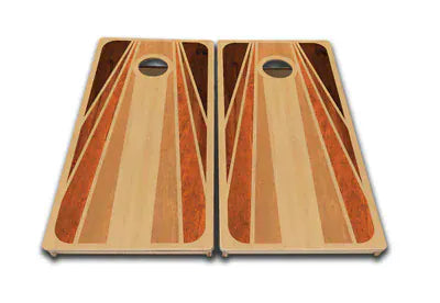 boards Tournament Quality Cornhole Boards - Retro Wood Design