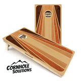 boards Tournament Quality Cornhole Boards - Retro Wood Design