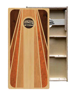 boards Tournament Quality Cornhole Boards - Retro Wood Design