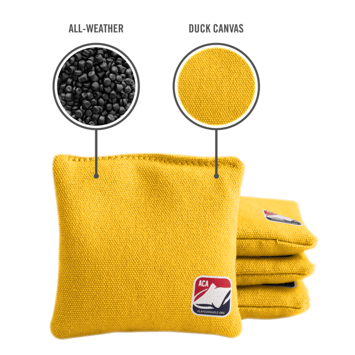 Yellow Daily 44x Cornhole Bags